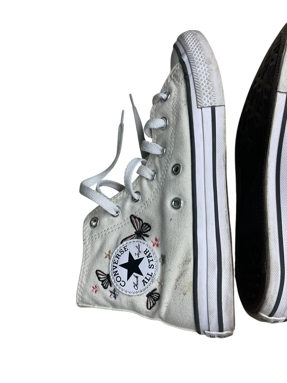 Converse Chuck Taylor All Star Butterfly High Top Sneakers Youth 3